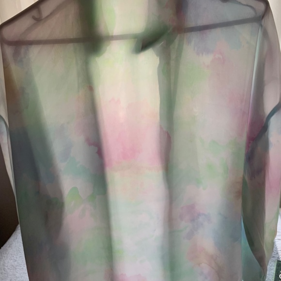 Zara | Multi Colour Polyester Top - Picture 2 of 5